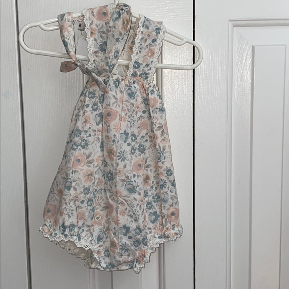 Romper with matching headband